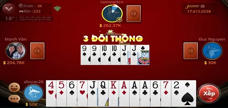 Cách Chơi Tiến Lên Miền Nam Nhà Cái FB88 Vui Vẻ Thắng Lớn
